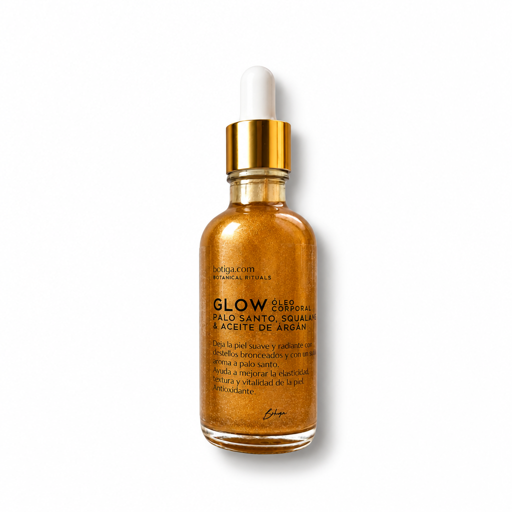 óleo corporal: glow
