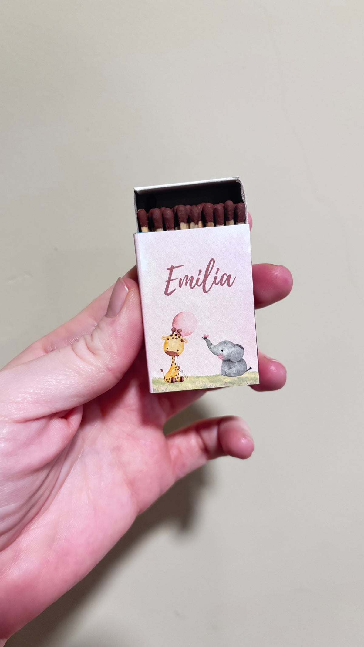 cerillos personalizados