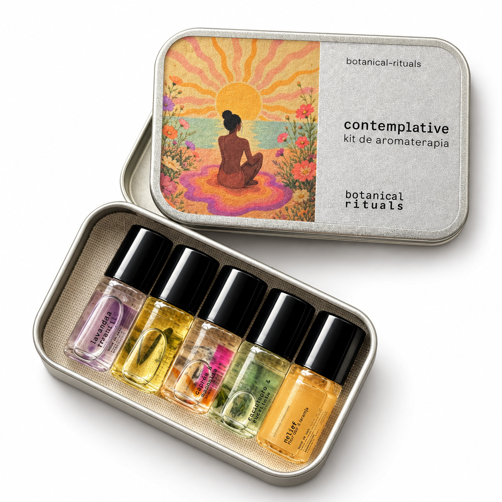 colección contempla: kit de aromaterapia
