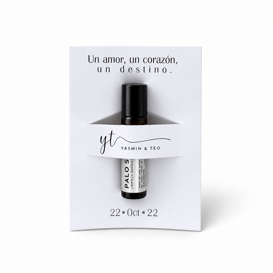 tarjeta personalizada · roll on aromaterapia
