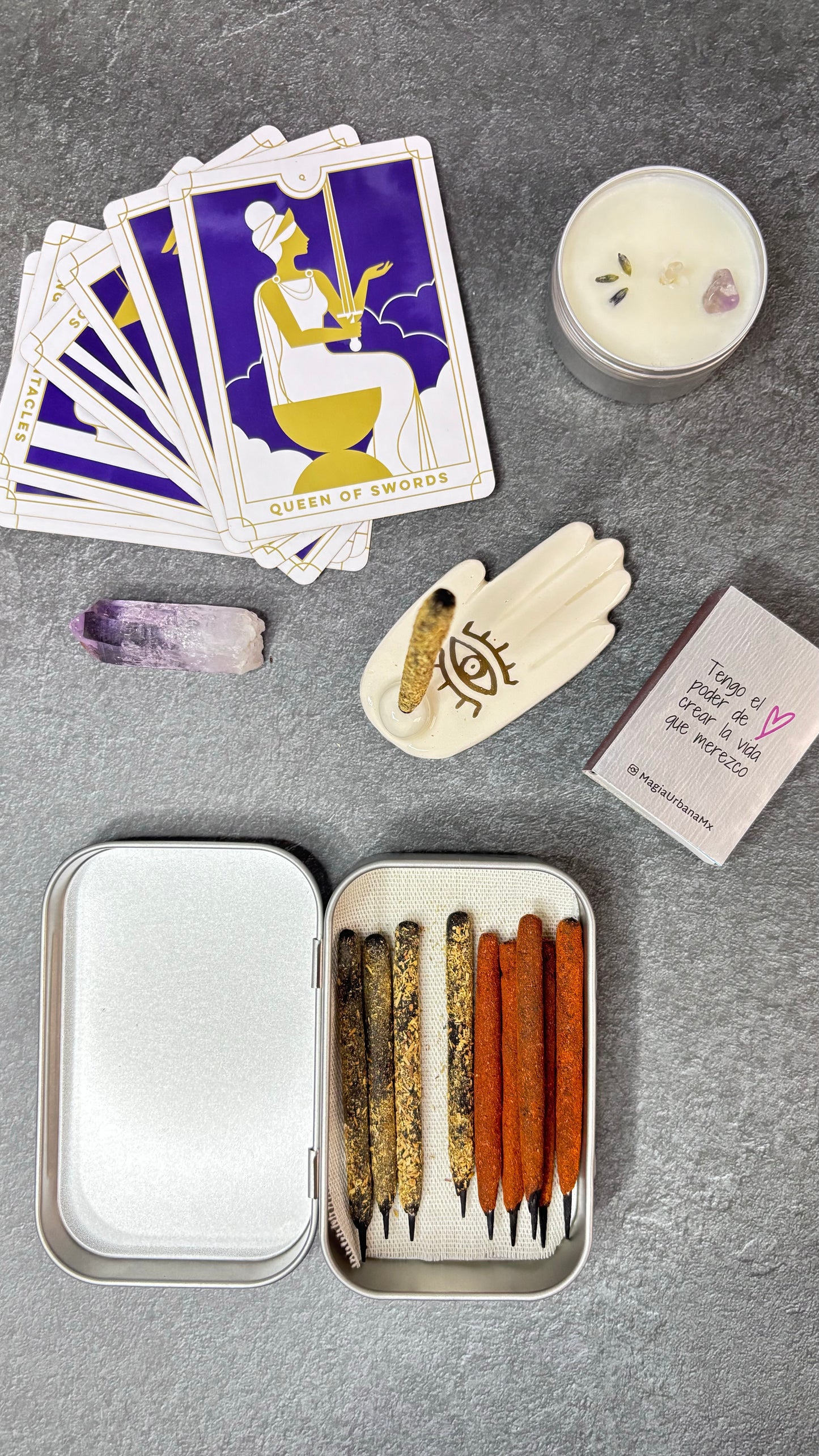 Colección — ESPACIO              Incienso Ritual · Purifica & Renueva