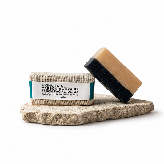 jabón facial detox