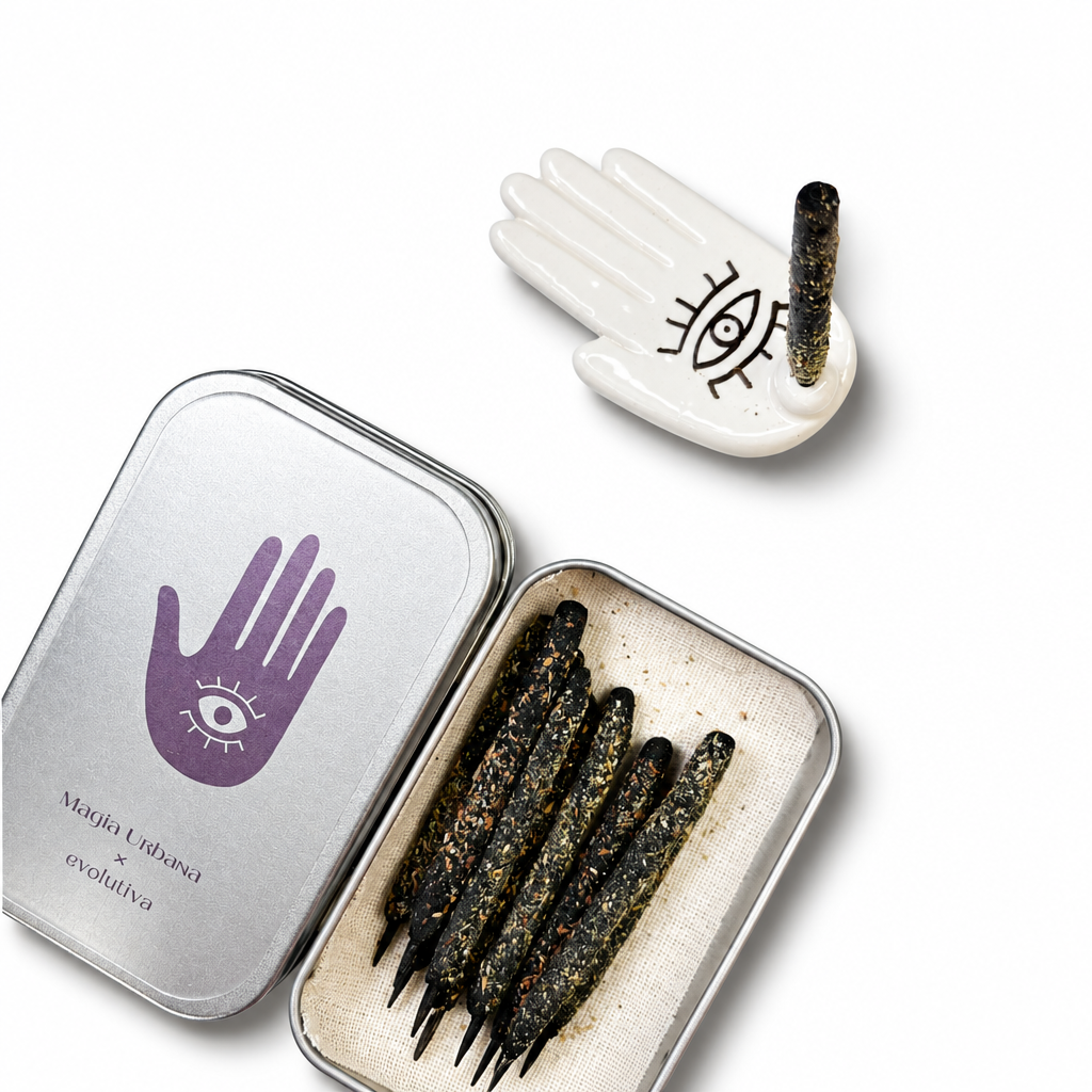 colección: espacio |               incienso ritual · purifica & renueva