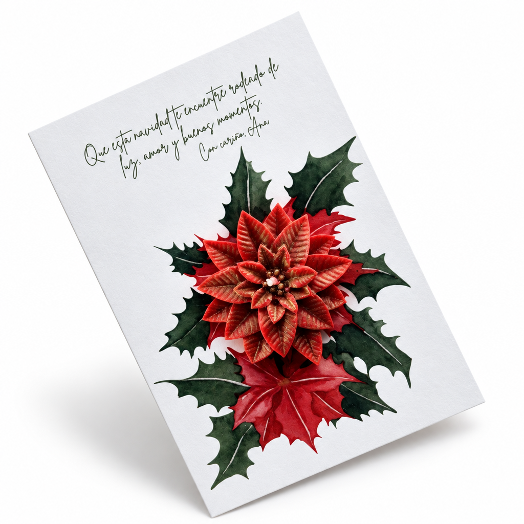 luz de nochebuena: vela decorativa