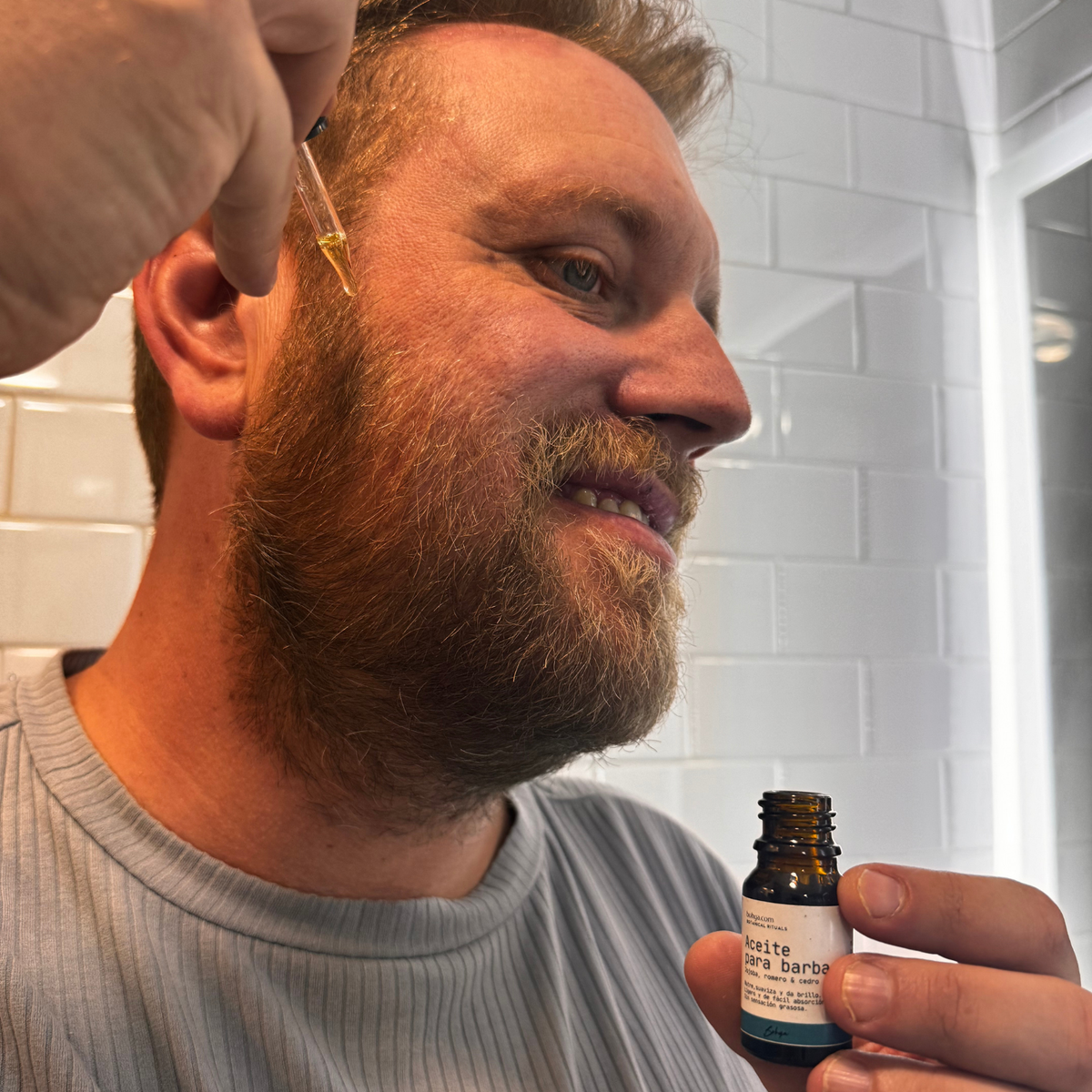 aceite para barba
