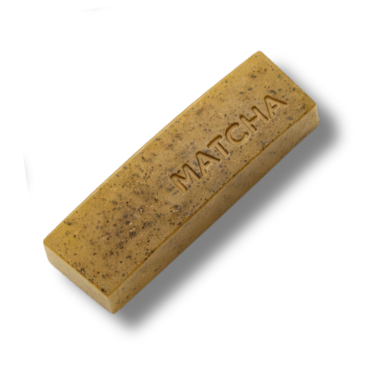 jabón facial con matcha & aceite de marula