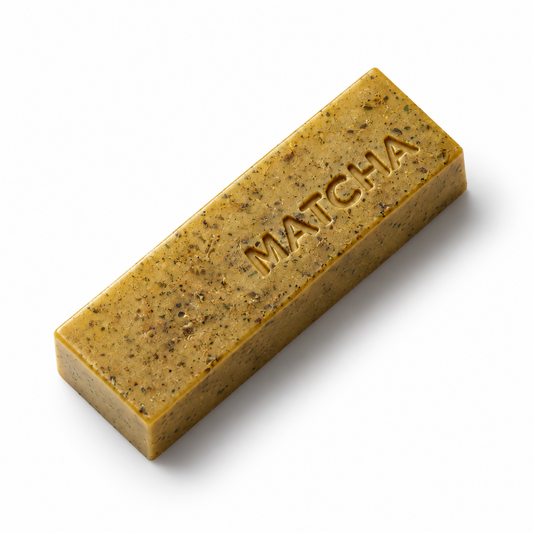 jabón facial con matcha & aceite de marula