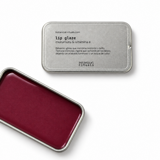lip glaze · bálsamo–gloss
