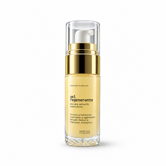 gel regenerante con aloe vera & axihuitl