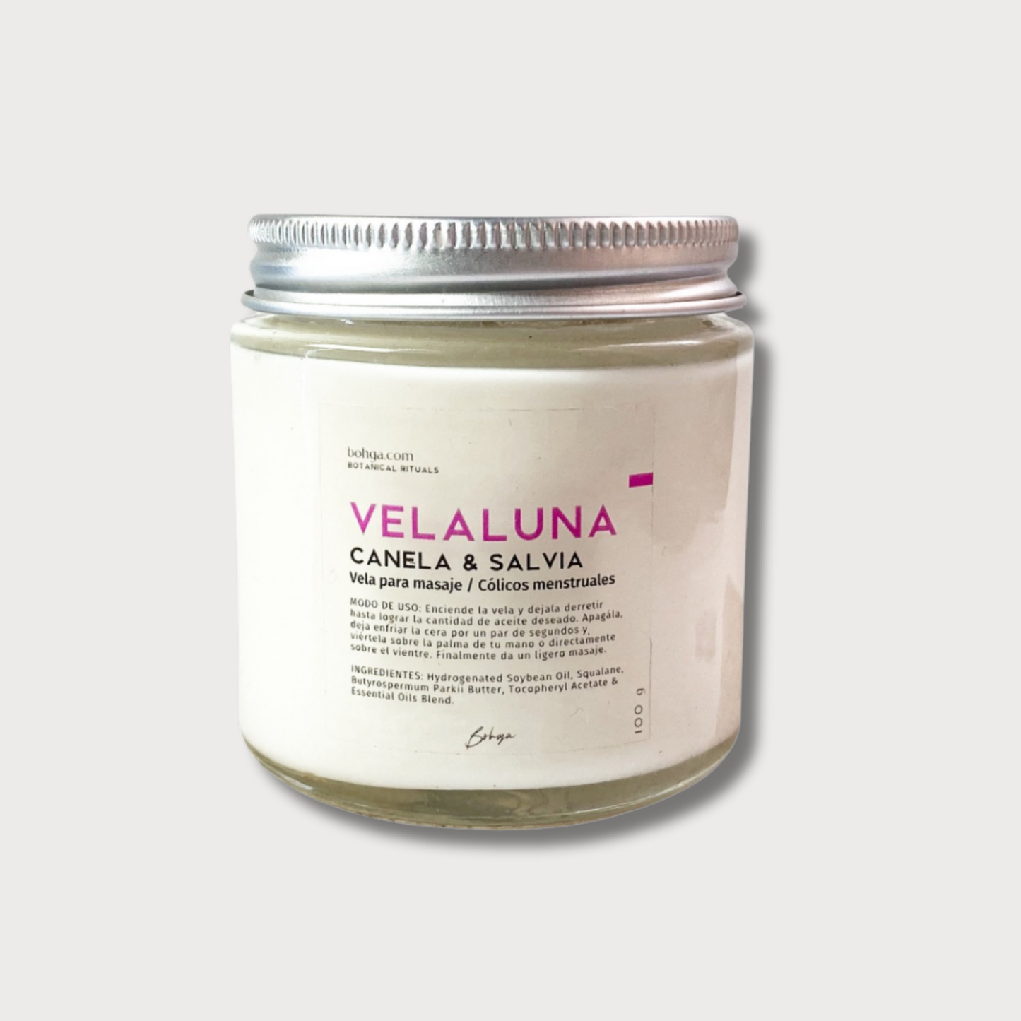 Vela para masaje • Cólicos